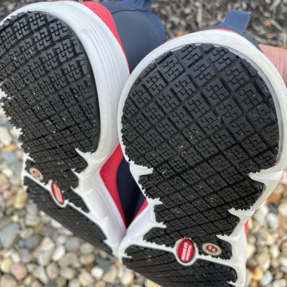 Skechers‎ Sadie Alloy Toe Slip Resistant Air Cooled Memory Foam Work Sneakers - Picture 11 of 13